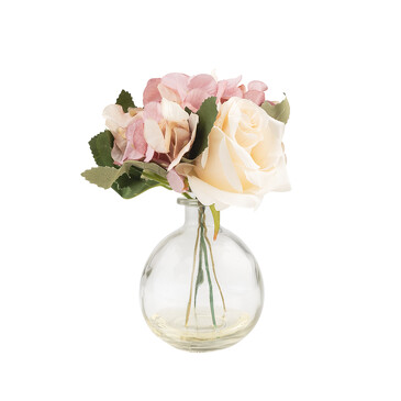 Композиция цветочная Нежность, 9х9х19 см Вещицы