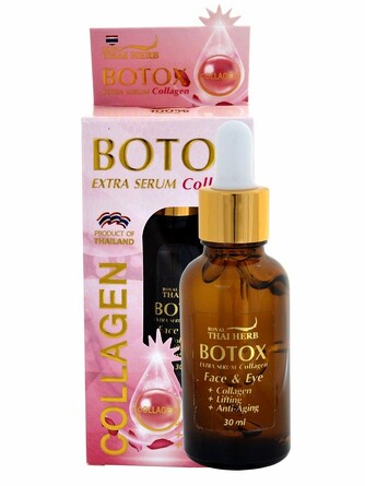 Сыворотка для лица Botox с Коллагеном (30 мл) Royal Thai Herb