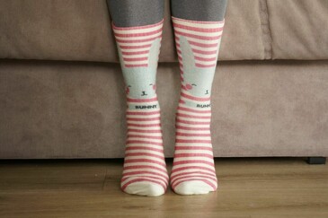 Шерстяные носки с принтом Slim Кролик Банни Шерстянки