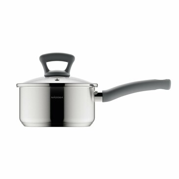 Ковш со стеклянной крышкой, 16 см, 1,6 л, Nadoba