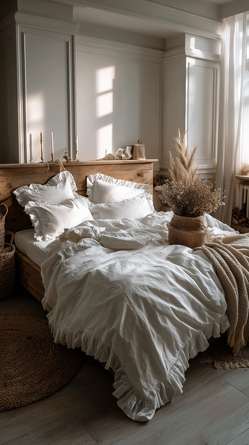 Комплект постельного белья (хлопок) White Ruche Home Only