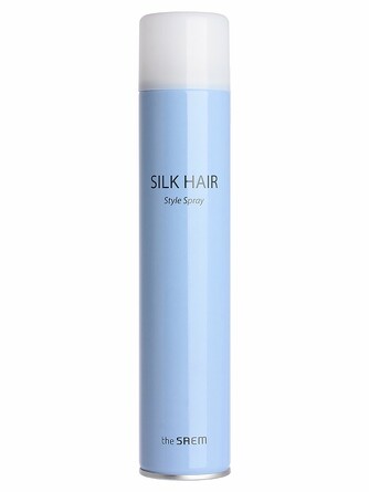 Лак для укладки и фиксации волос silk hair style spray, 300 мл The Saem