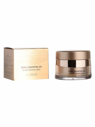Крем для лица антивозрастной snail essential ex wrinkle solution cream, 50 мл The Saem