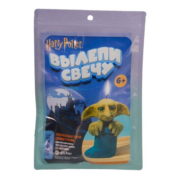 Набор для творчества Гарри Поттер. Слепи свечу Эльф (воск для лепки, фетиль, стека, дер. Палочка) Centrum