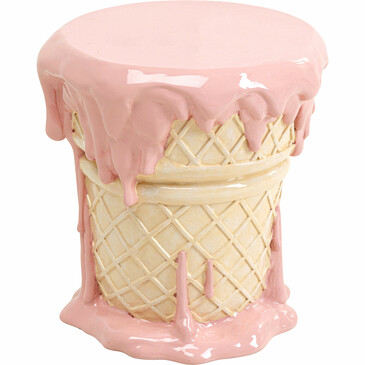 Пуф Ice Cream Pink, Ø37 см Kare