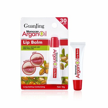 Бальзам для губ с витамином Е и аргановым маслом, 10 г Guanjing