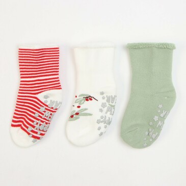 Носки махровые (3 пары) Christmas Крошка Я