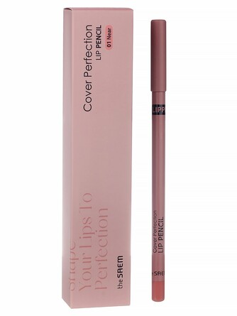 Карандаш для губ Cover Perfection Lip Pencil № 01, 2,5 г The Saem