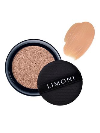 Кушон-флюид тональный Limoni All Stay Cover Cushion SPF 35  PA++ Refill 02 Medium (Сменный блок), 15 г Limoni