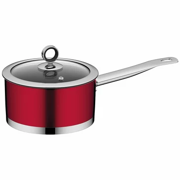 Ковш со стеклянной крышкой 16 см (1,6 л) Cervena, Nadoba