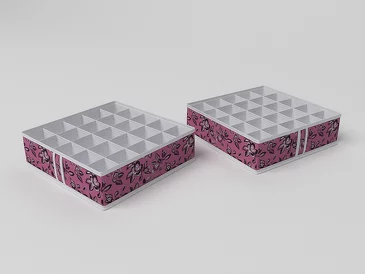 Чехол для мелочей 25 ячеек, 35х35х10 Сofret