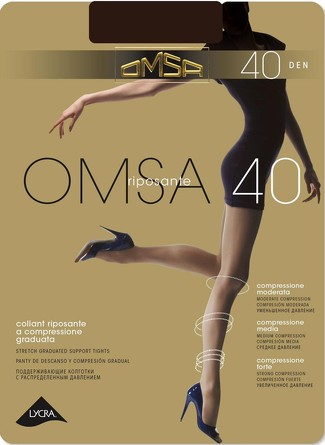 Колготки (2 шт.) Omsa 40 Omsa