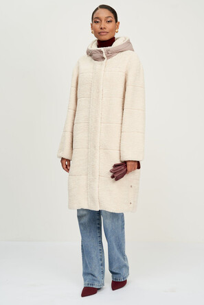 Пальто меховое зимнее ElectraStyle