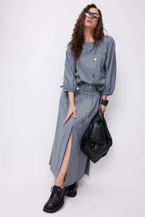 Комплект (блузон и юбка) Elpaiz