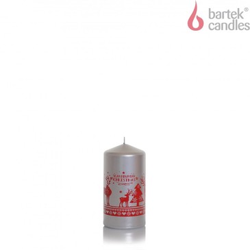 Свеча Скандинавское рождество колонна Bartek-Candles