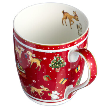 Кружка С Новым Годом! 300 мл Красная Lefard