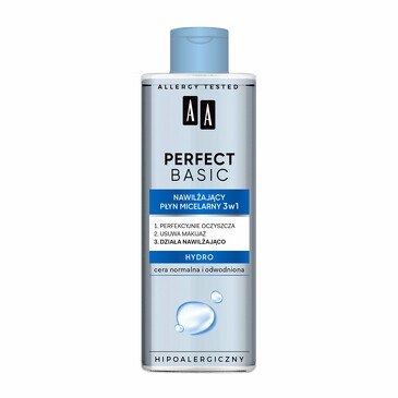 Вода мицеллярная 3в1 увлажняющая, Aa Perfect Basic, 200 мл Oceanic