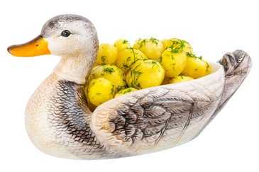 Блюдо сервировочное Уточка Elan Gallery