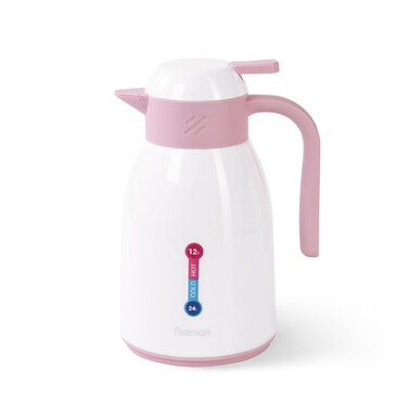 Термокувшин 1000 мл (пластиковый корпус со стеклянной колбой) Fissman