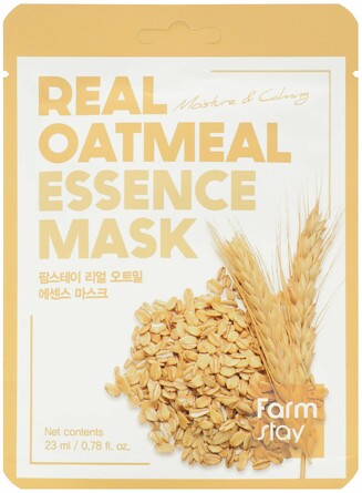 Тканевая маска для лица с экстрактом овса, 23 мл Farmstay