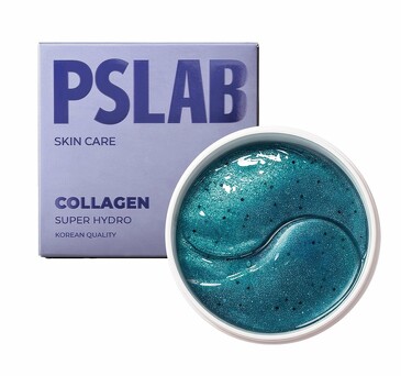 Патчи для лица гидрогелевые с морским коллагеном и гиалуроновой кислотой, увлажняющие, 60 шт. Pslab