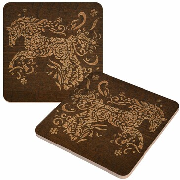 Подставка под горячее Спирит 14х14см Мультидом