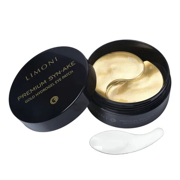 Антивозрастные патчи для век со змеиным ядом Gold Hydrogel Eye Patch, 60 шт Limoni