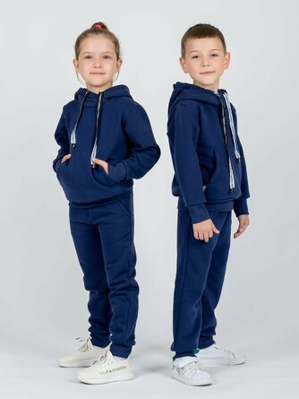 Костюм (худи и брюки) с начёсом KiMMi&co