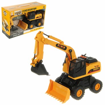 Экскаватор со светом и звуком, 22,8х36,5х13,5 см Veld Co