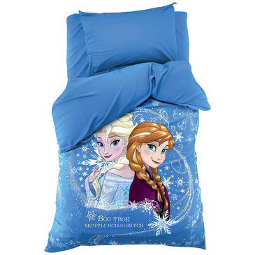 Комплект постельного белья Холодное сердце: принцессы, поплин Disney