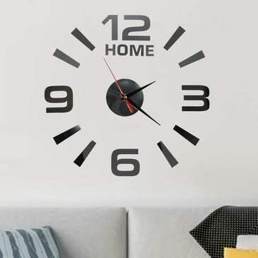 Интерьерные часы-наклейка Home, 60х60 см Like me