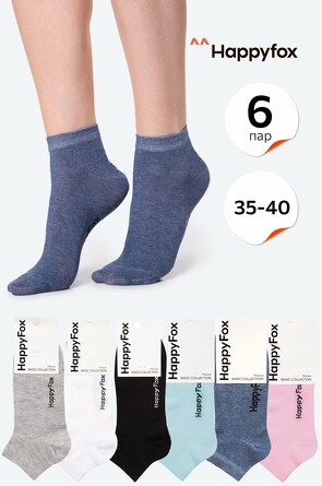 Носки (6 пар) Happyfox