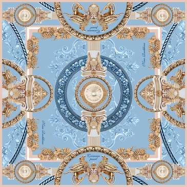 Платок Жемчужина Крыма, 90x90, Nina Ruchkina