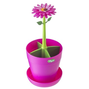 Набор: сушилка для посуды, столовых приборов Flower power Vigar