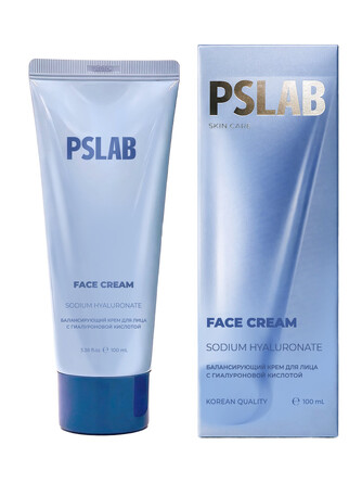 Крем для лица с гиалуроновой кислотой, балансирующий Hyaluronic Acid, 100 мл Pslab