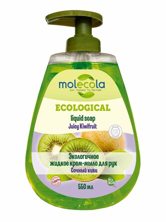 Крем-мыло для рук, экологичное, 550 мл, Molecola