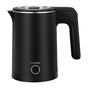 Чайник металлический 1 л, 1200 Вт Lumme