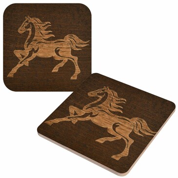 Подставка под горячее Мустанг 14х14см Мультидом