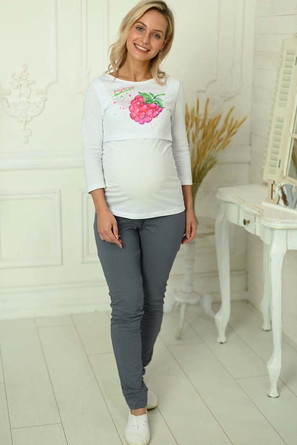Пижама (майка и брюки) для беременных и кормящих HunnyMammy