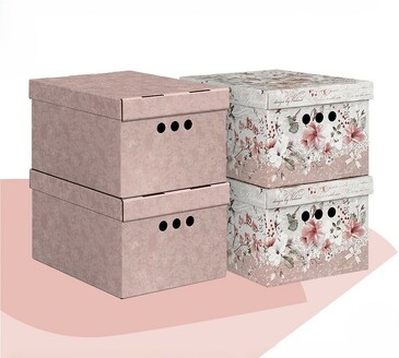 Комплект коробов картонных (4 шт. по 25х33х18.5 см) Valiant