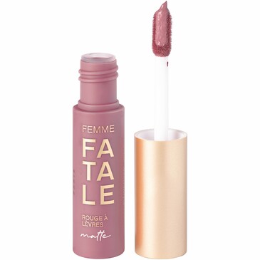 Помада губная жидкая матовая устойчивая Long-wearing matt liquid lip color Rouge Fatale тон 04, 3 мл Vivienne Sabo