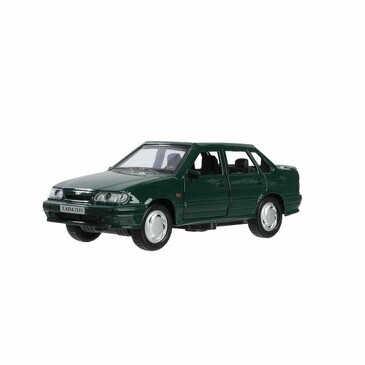 Игрушка машина Ваз-2115 Самара, 12 см, (инерц. механизм, открываются двери и багажник) Технопарк