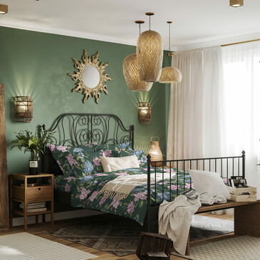 Комплект постельного белья Роскошный сад Самойловский Текстиль