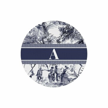 Салфетка подстановочная Versailles Letter A 34х34 см Baci Milano