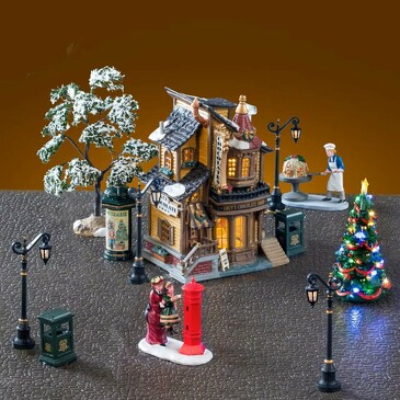 Набор. Шоколадная лавка Люси (15 эл.) Lemax