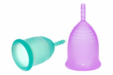 Набор менструальных чаш Clarity Cup (2 шт., S и L) Bradex
