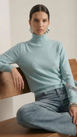 Водолазка из полушерсти Nastya Sergeeva by May Be