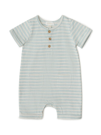 Комбинезон укороченный rain forest skinny stripe Babybu