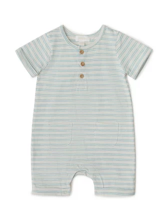 Комбинезон укороченный rain forest skinny stripe Babybu