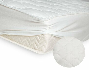 Наматрасник махровый, стеганный Kapitone Sivi Alez Fitted
